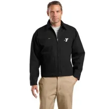 Mens Duck Cloth Work Jacket - Embroidered