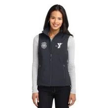 Ladies Core Soft Shell Vest - Embroidered with Y Logo and Y Academy