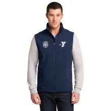 Mens Core Soft Shell Vest - Embroidered with Y Logo and Y Academy