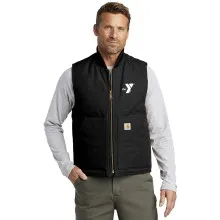 Men's Carhartt ® Duck Insulated Vest  - Embroidered
