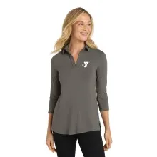 Ladies Luxe Knit Tunic - Embroidered